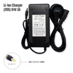 Nabíjačka 84V/3A Li-ion pre 20S 72V batériu (DC 5.5x2.1mm)