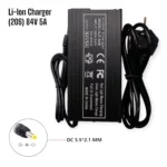 Nabíjačka 84V/5A Li-ion pre 20S 72V batériu (DC 5.5x2.1mm)
