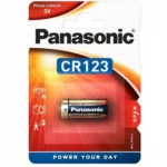 CR123A Panasonic Photo Power 3V