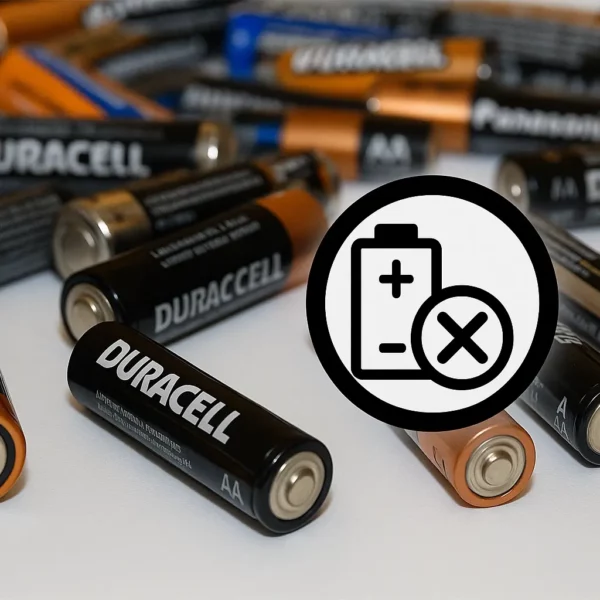 disponsable batteries, non rechargeble